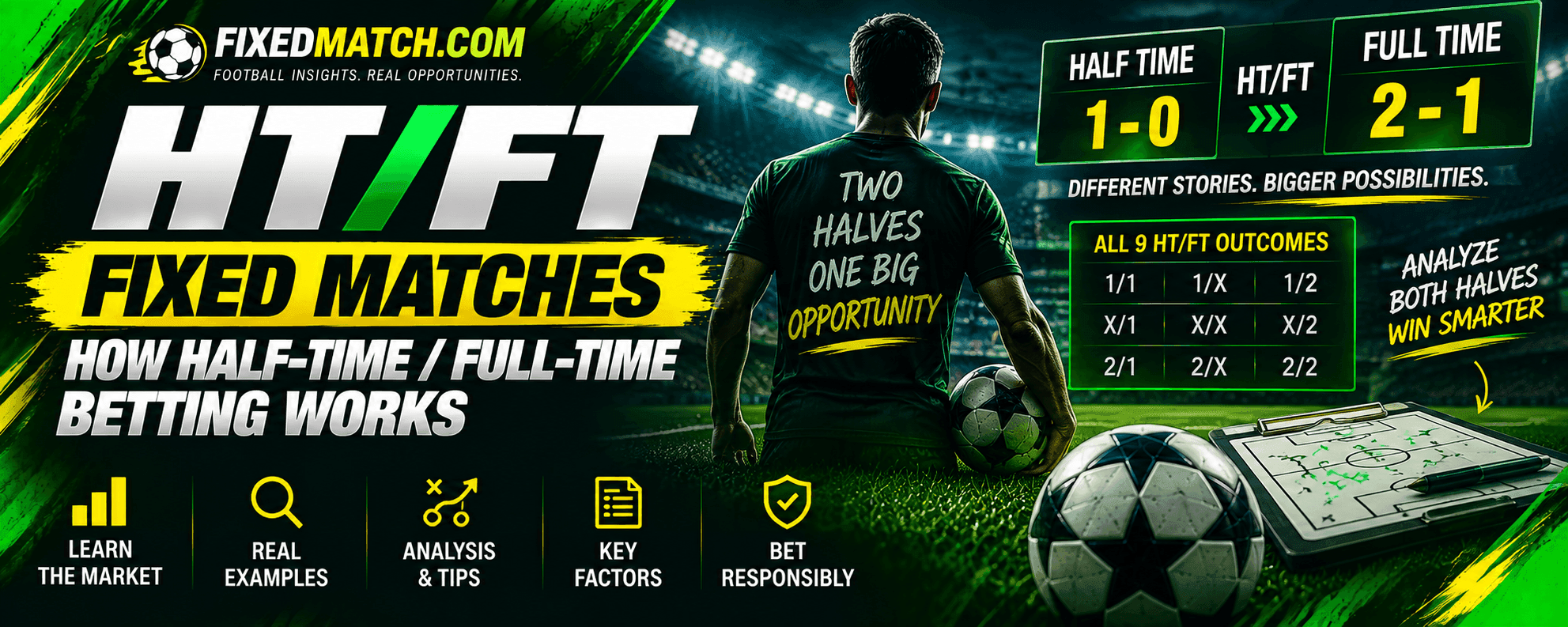 HT/FT Fixed Matches: How Half-Time/Full-Time Betting Works
