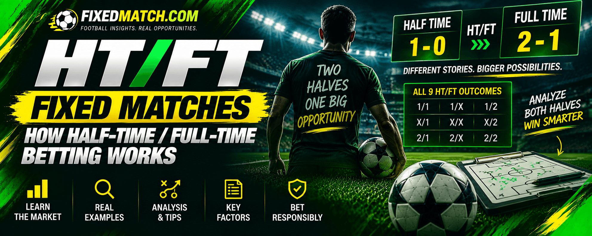 HT/FT Fixed Matches: How Half-Time/Full-Time Betting Works
